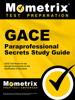 cover image of GACE Paraprofessional Secrets Study Guide